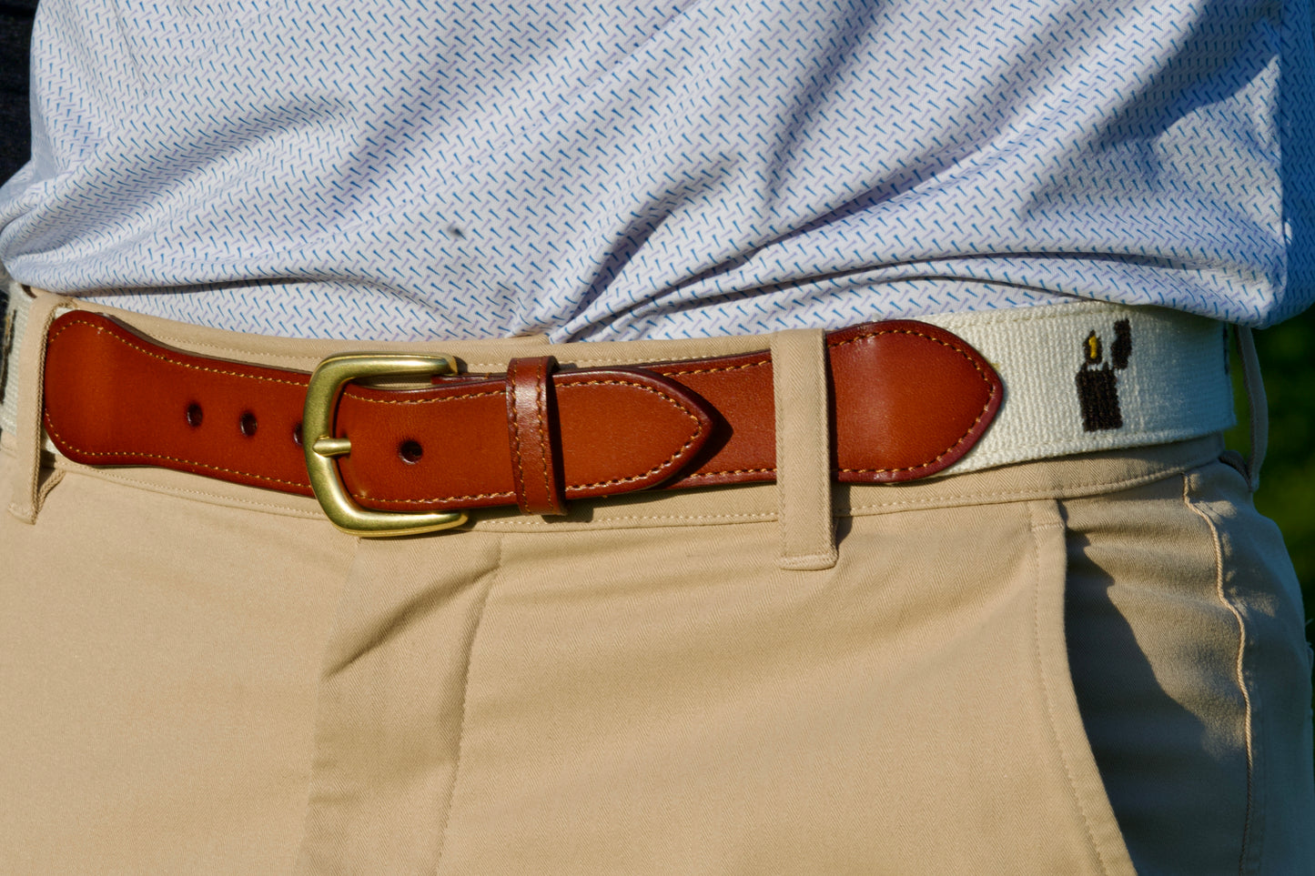 LTC Needlepoint Belt