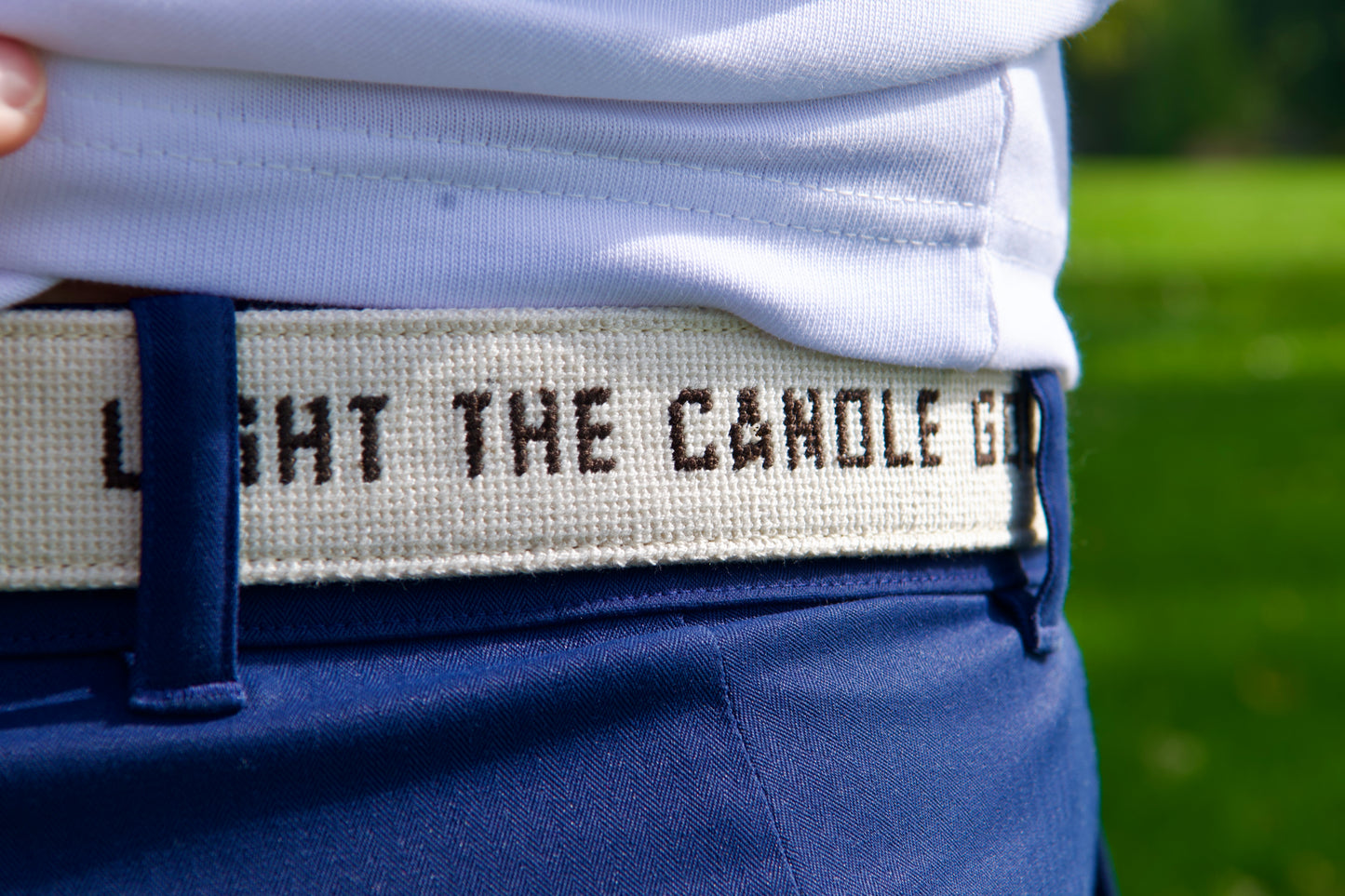 LTC Needlepoint Belt
