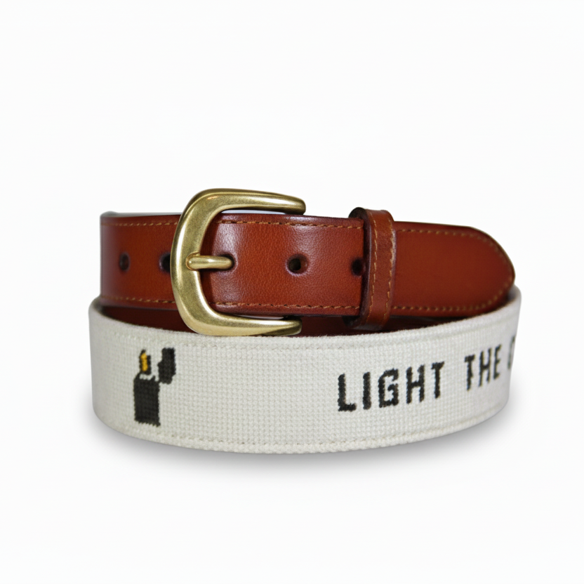 LTC Needlepoint Belt