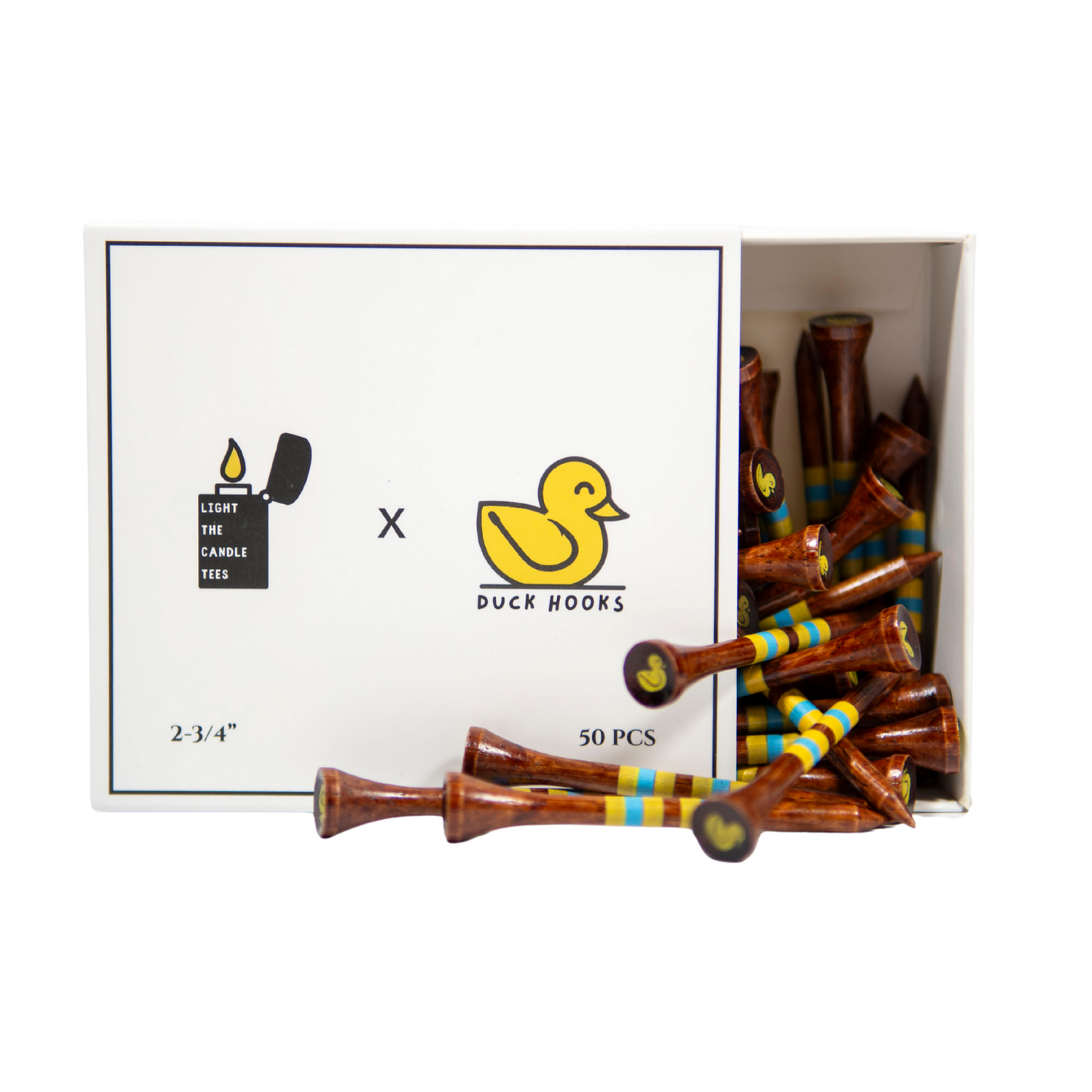 "Duck Hooks" Golf Tees