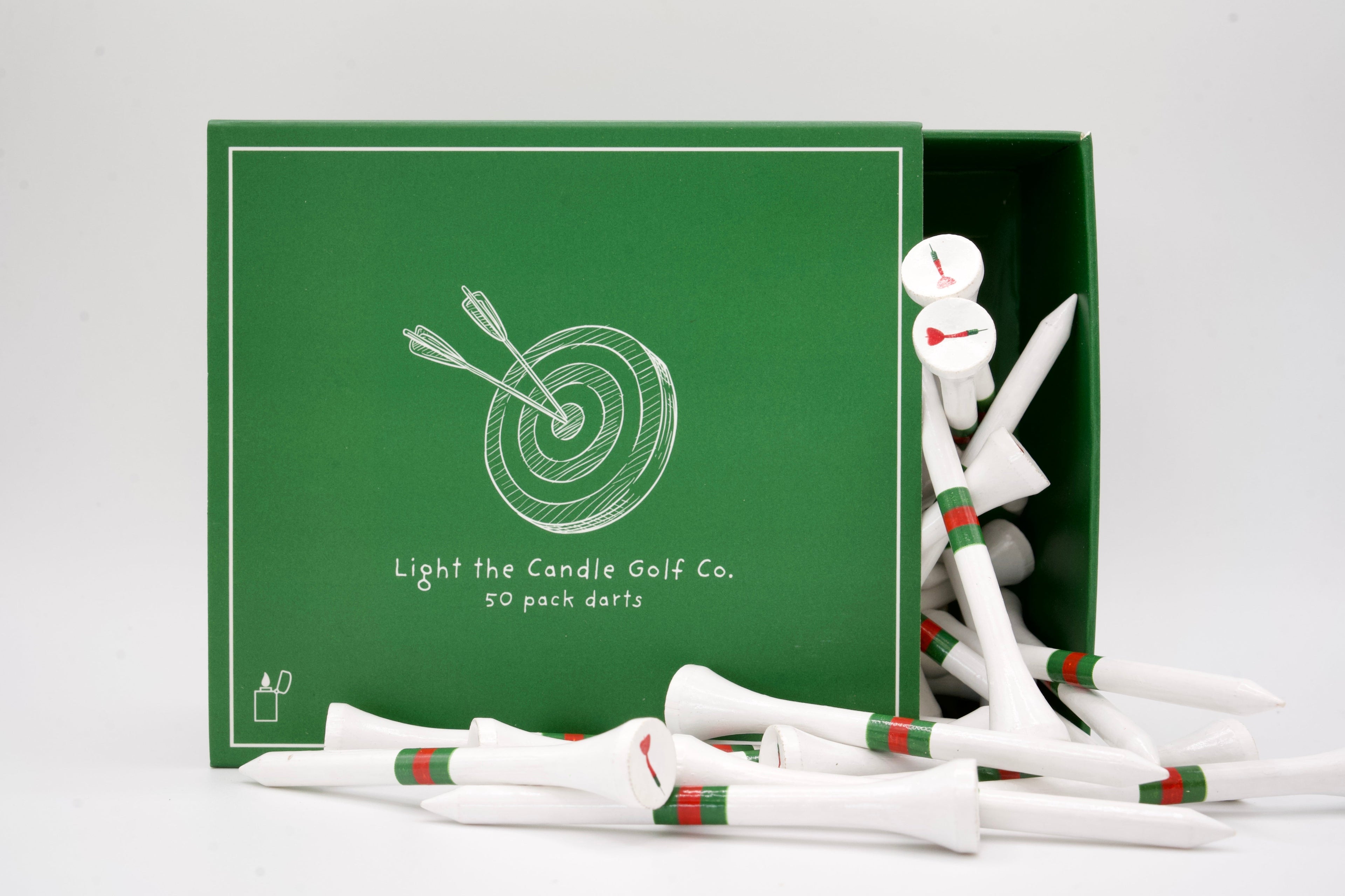 "Darts" Golf Tees