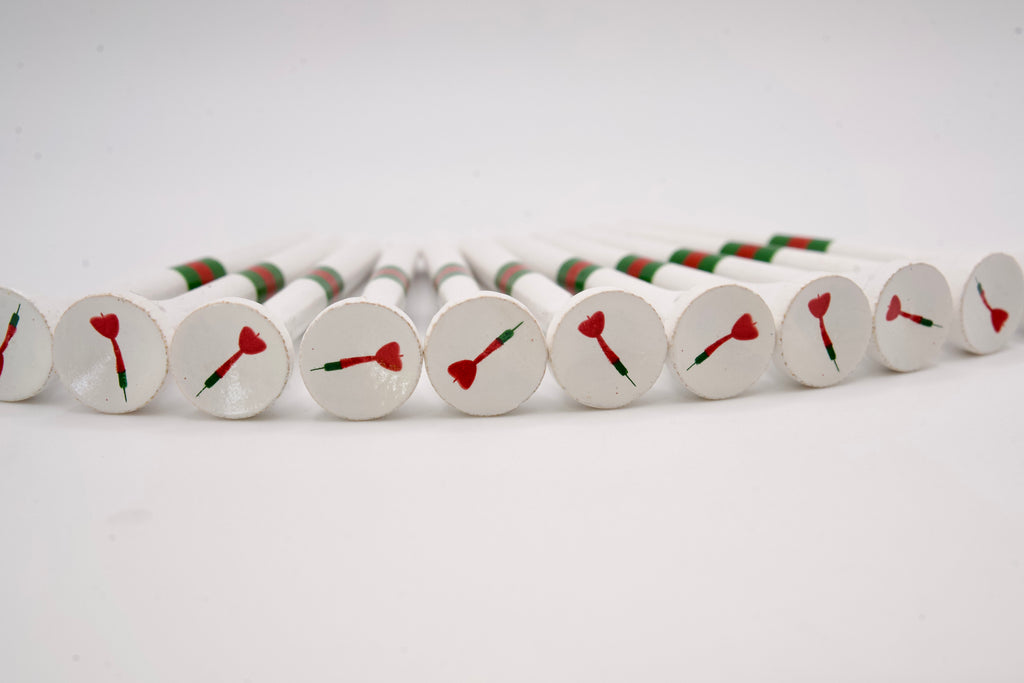 "Darts" Golf Tees