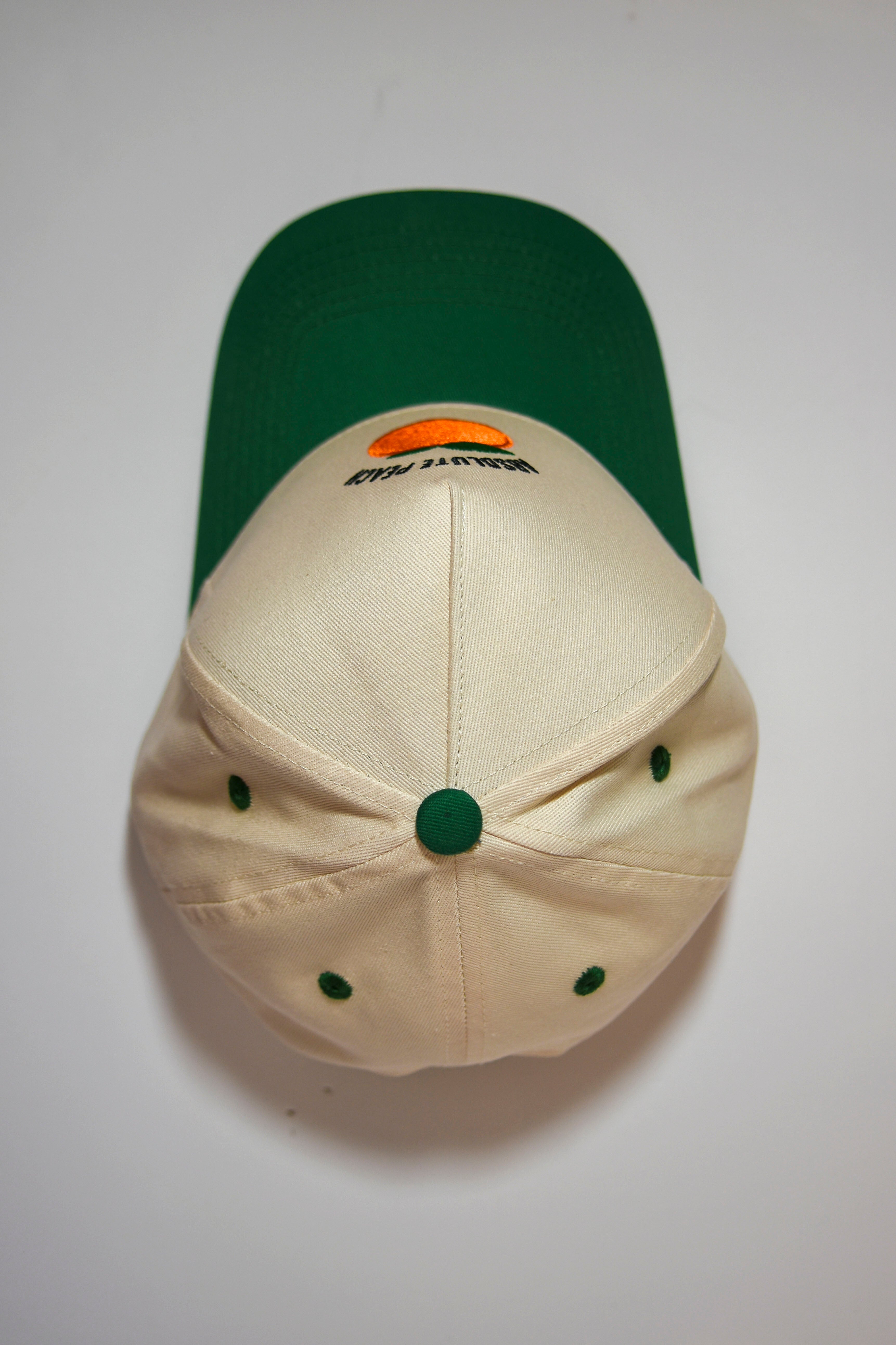 "Absolute Peach" Hat, Top Profile