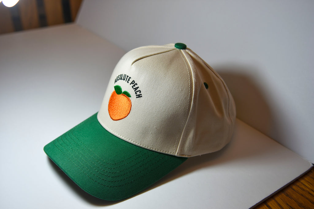 "Absolute Peach" Hat, Side Profile
