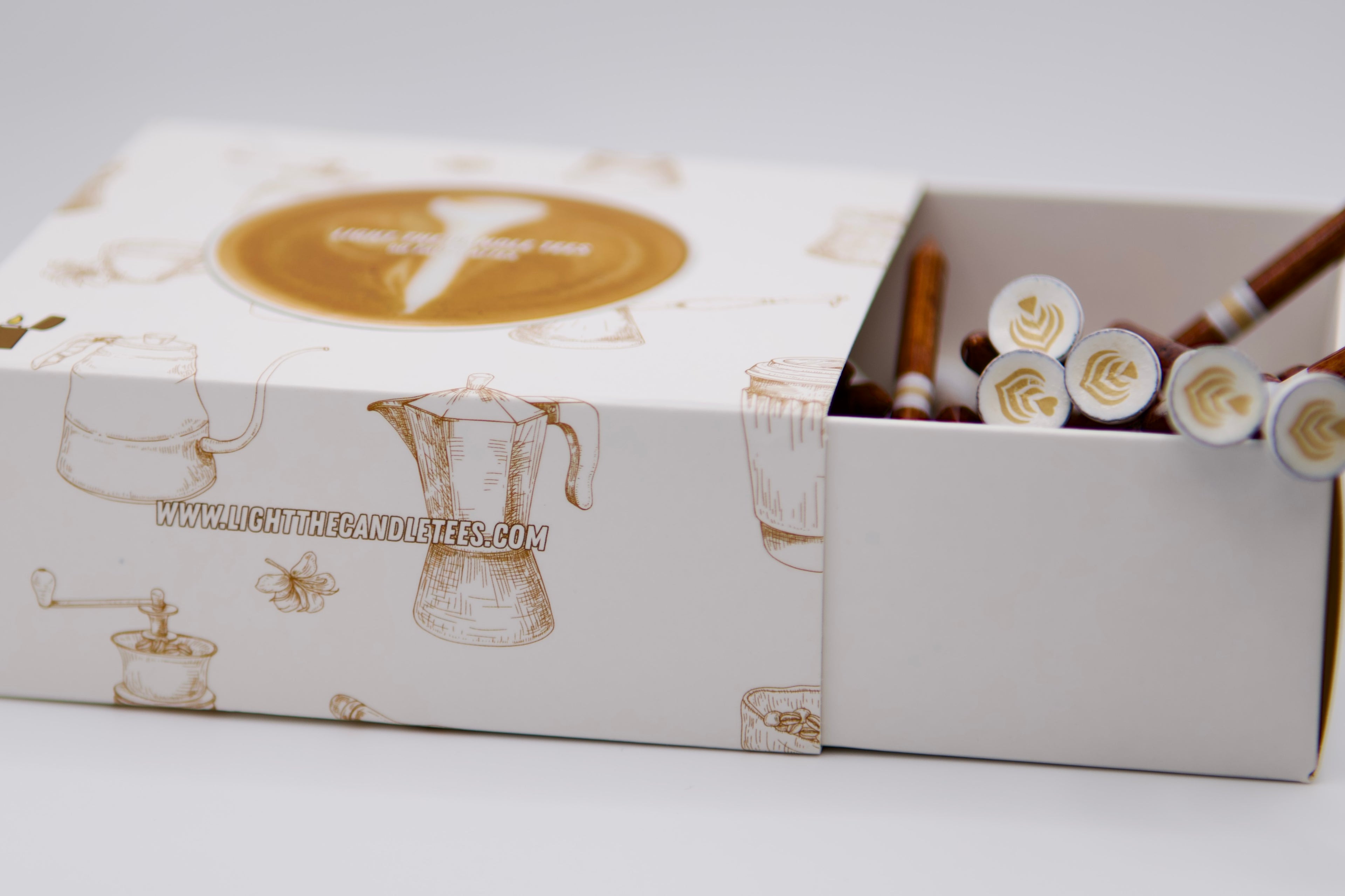 "Lattes" Golf Tees (Pre-Order May 1st)
