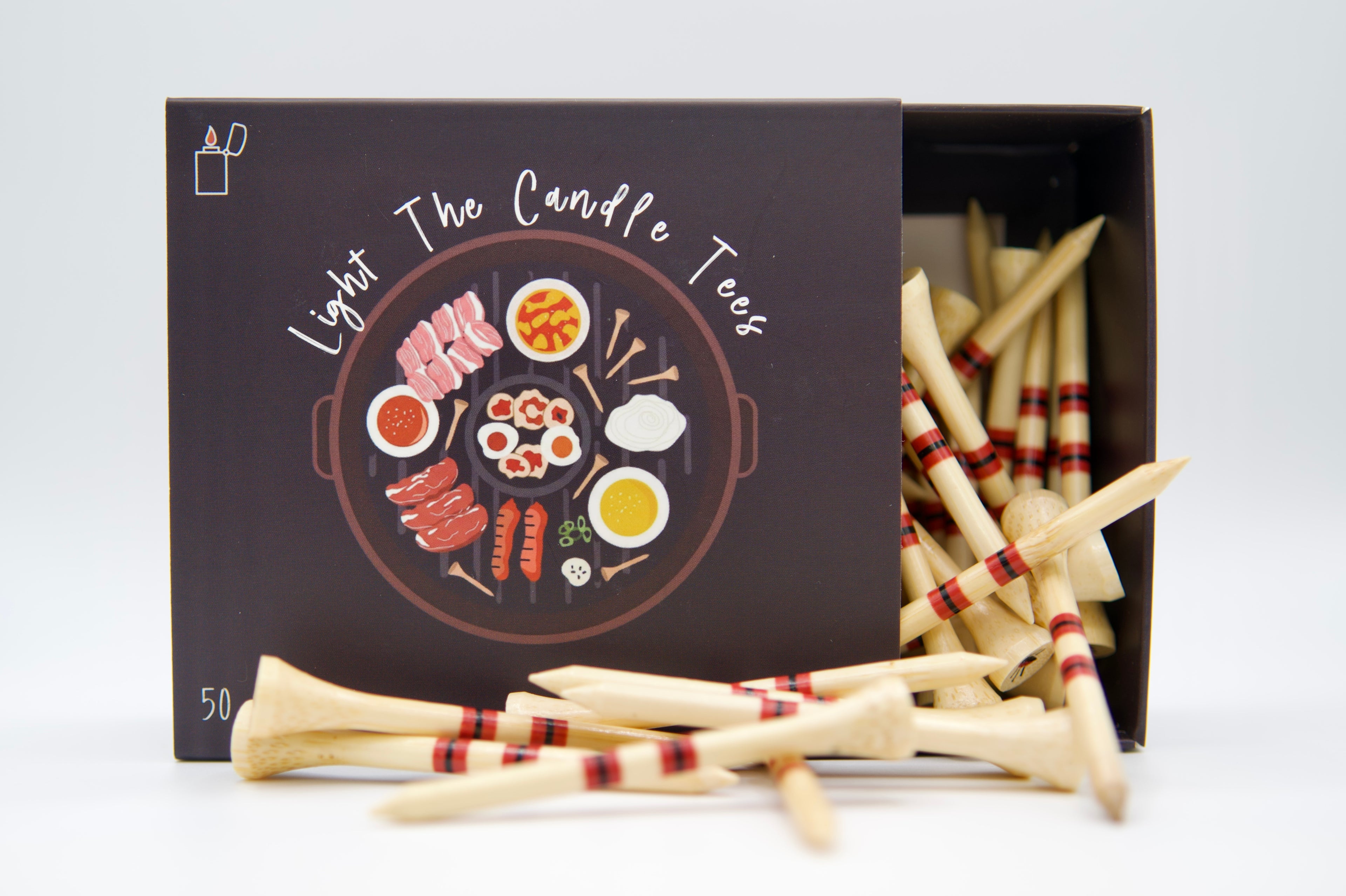 "Grill Masters" Golf Tees