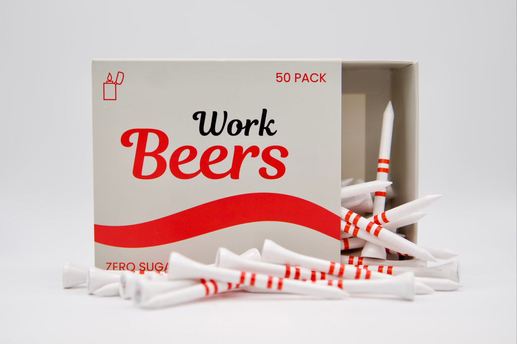 "Work Beers" Golf Tees (Pre-Order June 1)
