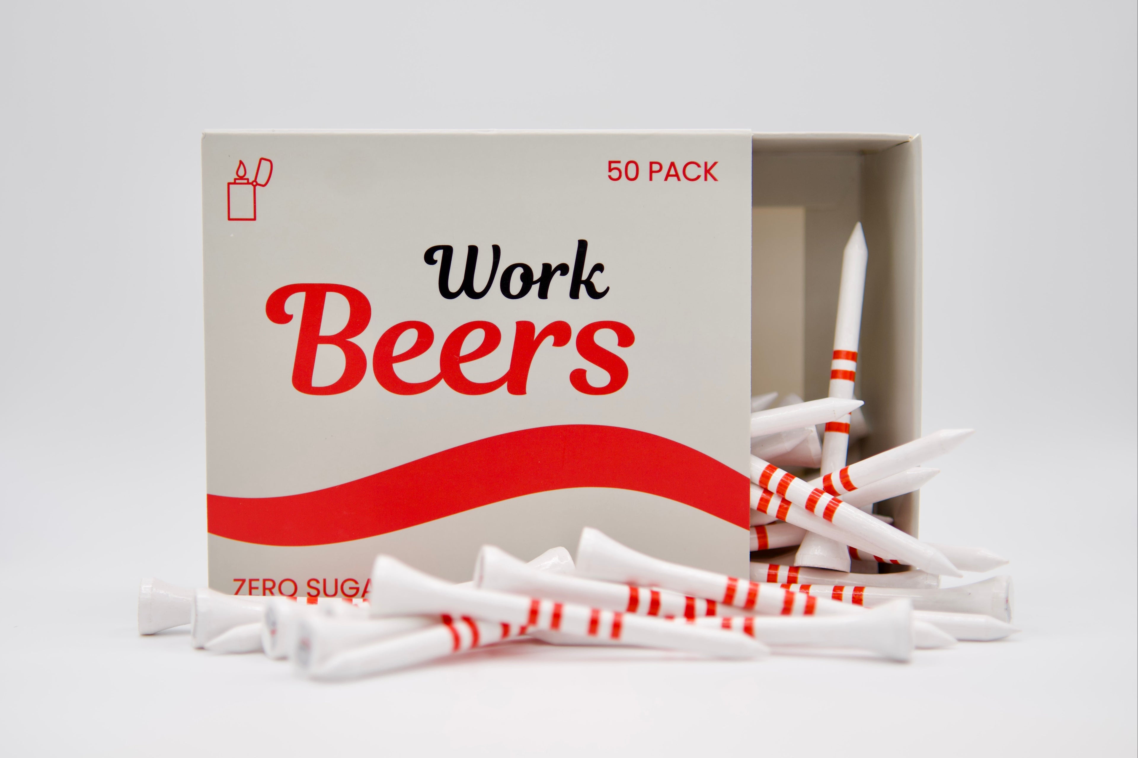 "Work Beers" Golf Tees (Pre-Order June 1)