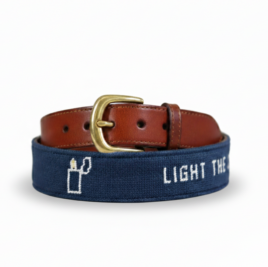 LTC Needlepoint Belt