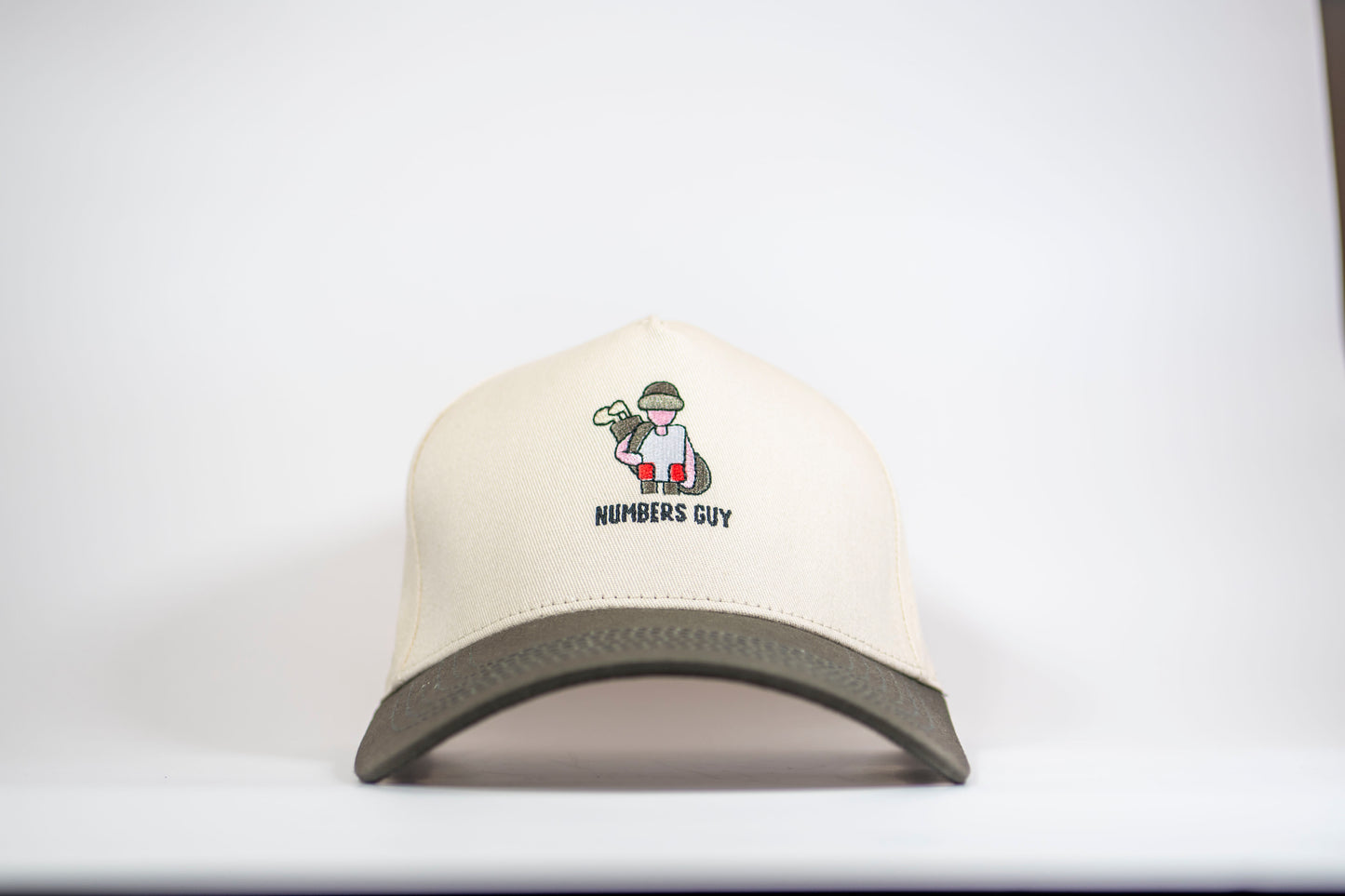 "Numbers Guy" Hat, Front Profile