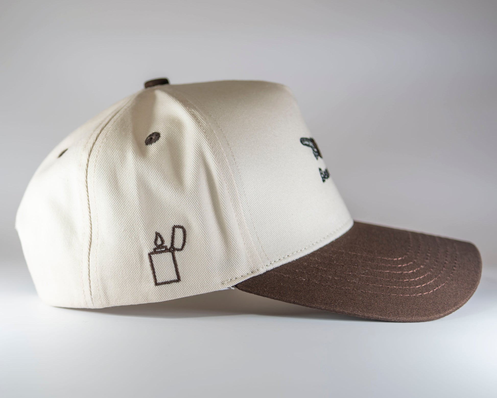 "Beaver Pelts" Hat, Full Side View