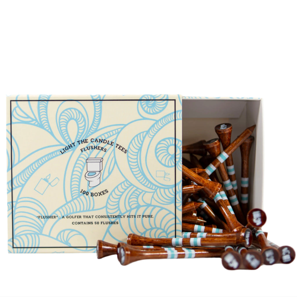 "Flushers" Golf Tees