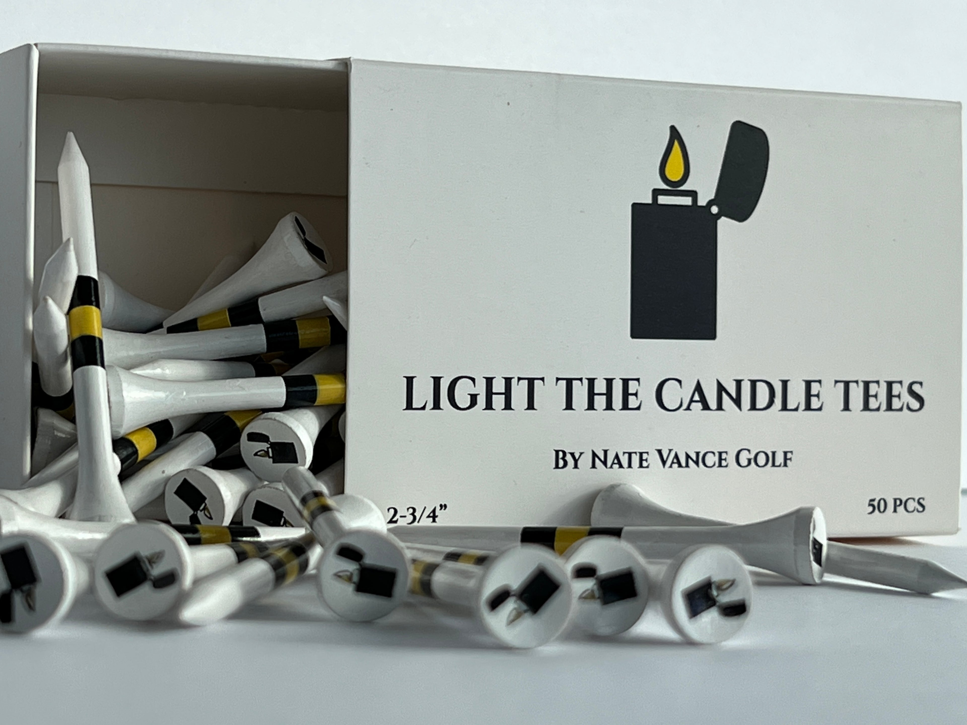 "The Original" Golf Tees, close up front view