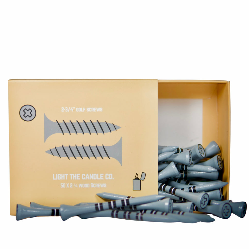 "On The Screws" Golf Tees