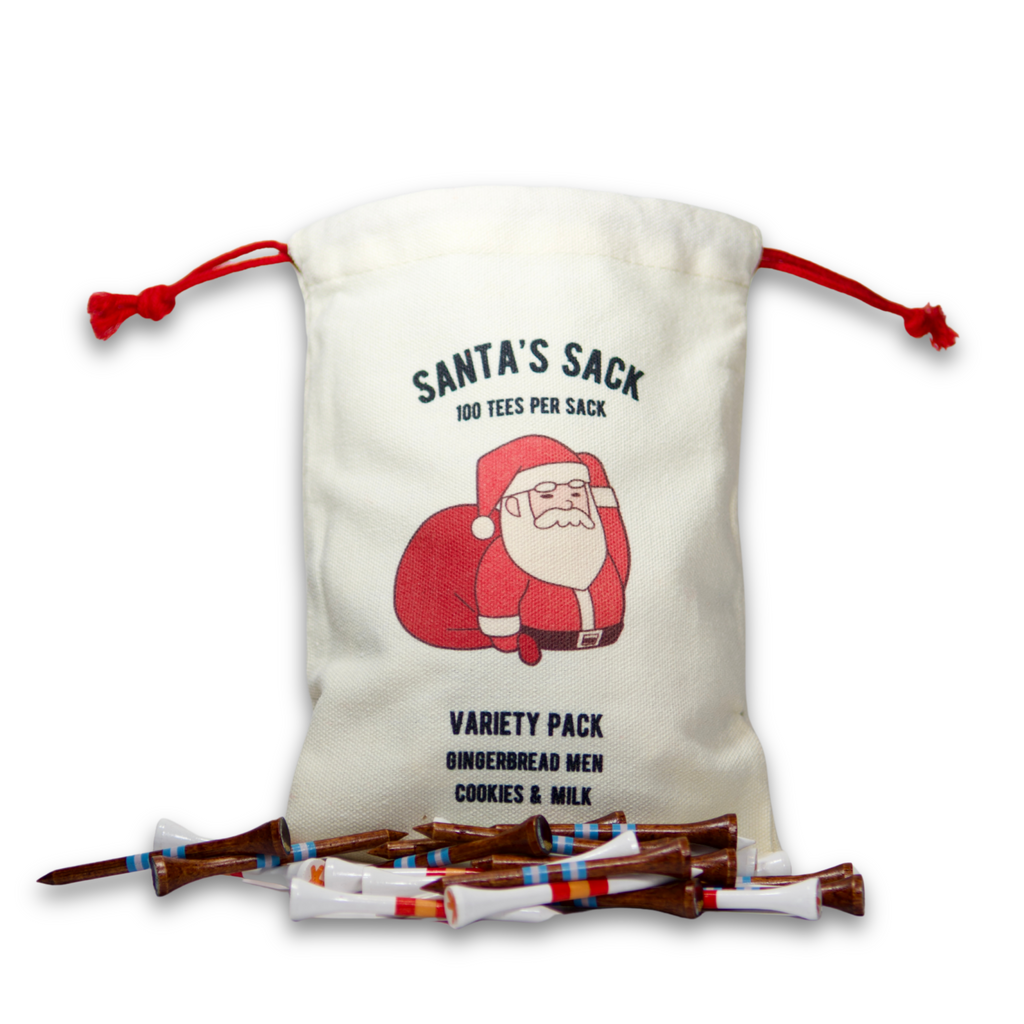 "Santa's Sack" Golf Tees